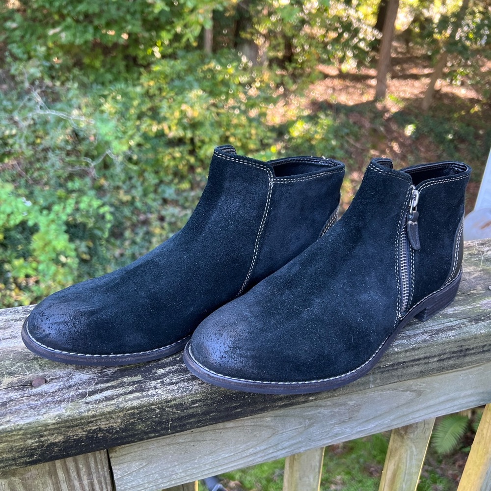 Clarks Black Booties